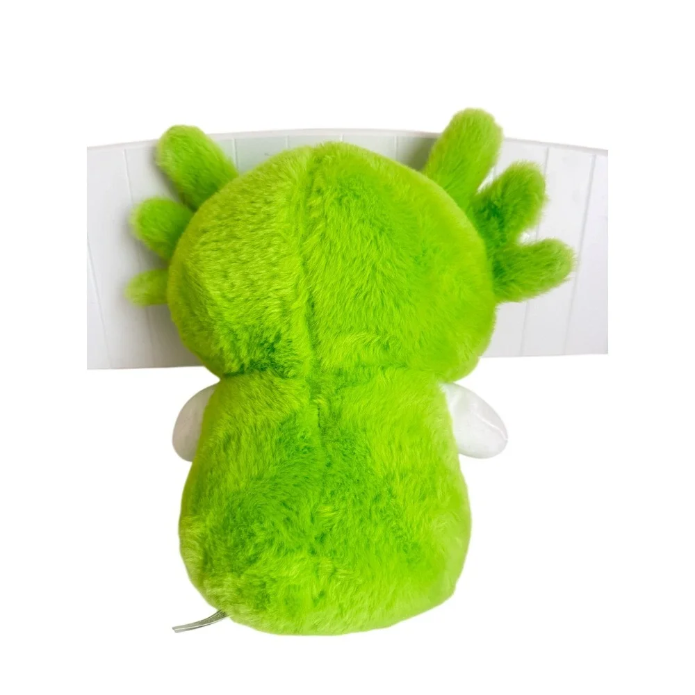 Caravan Softoys in‎ Green Axolotl Hood Plush Big T Toys Stuffed Animal